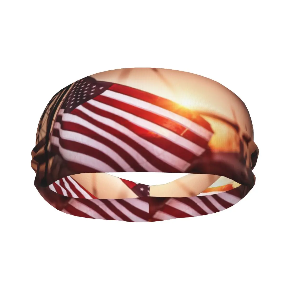 

Headband Flag Of United States Of America Headwrap Hairband for Tennis Gym Fitness Headwear Hair Accessories