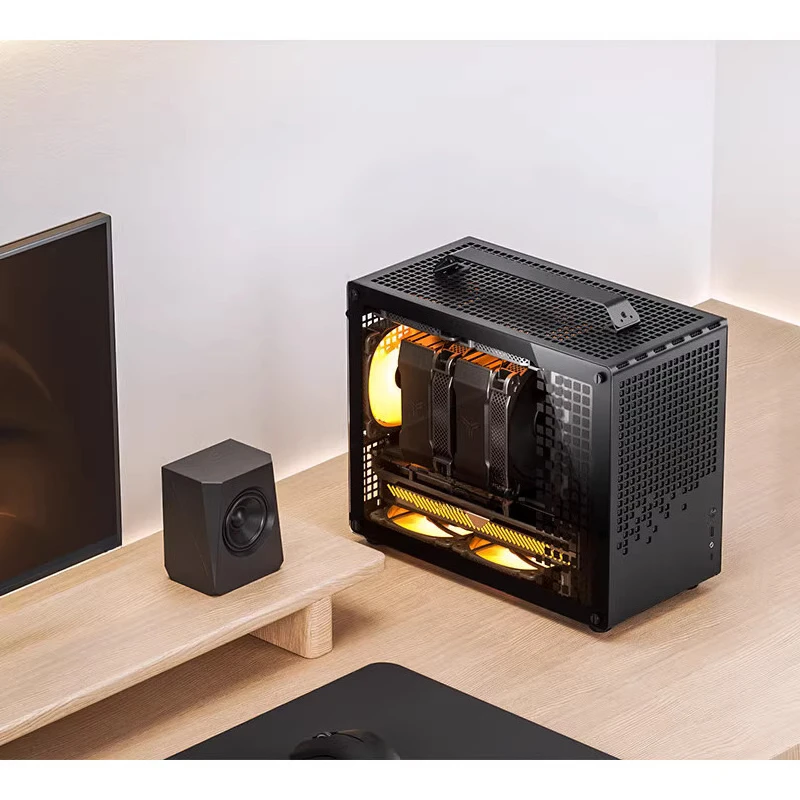

Black Portable Desktop Computer with i5 12490F and RTX4060 for Gaming - DIY