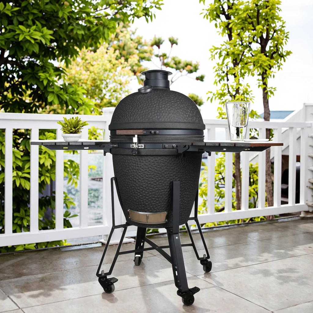21 22 Inch Grill Smoker Modern Ceramic Grill Barbecue Outdoor