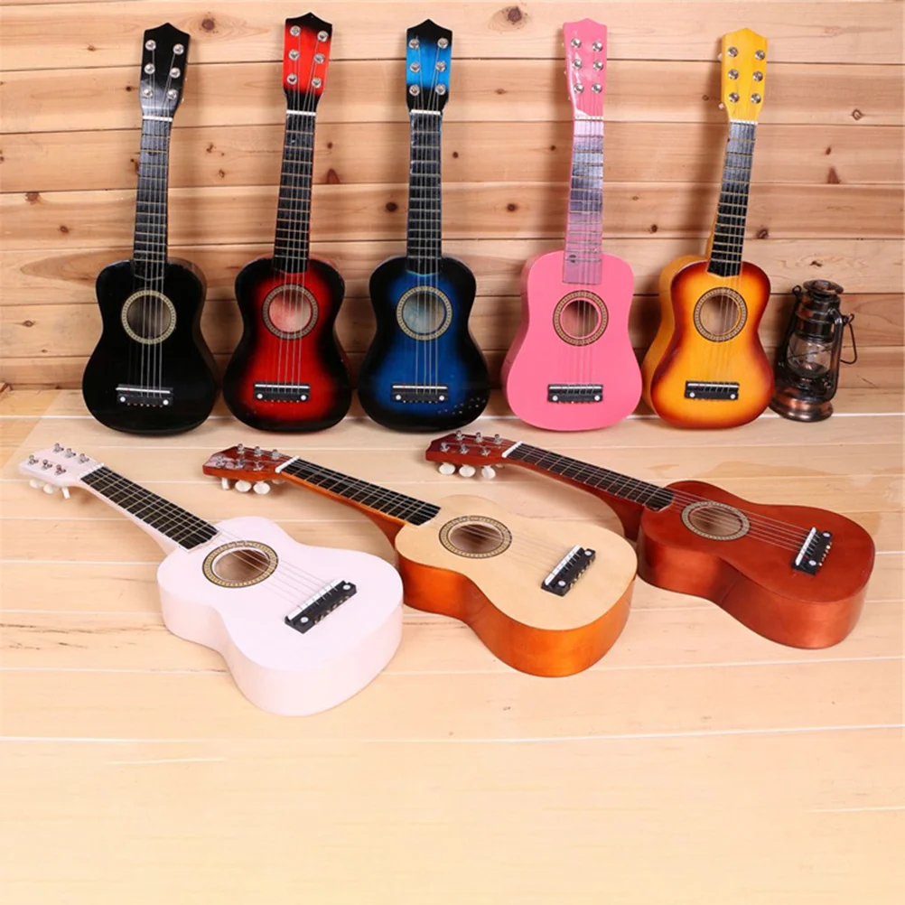 21 Polegada guitarras acústicas instrumento musical de madeira estudante criança instrumentos musicais