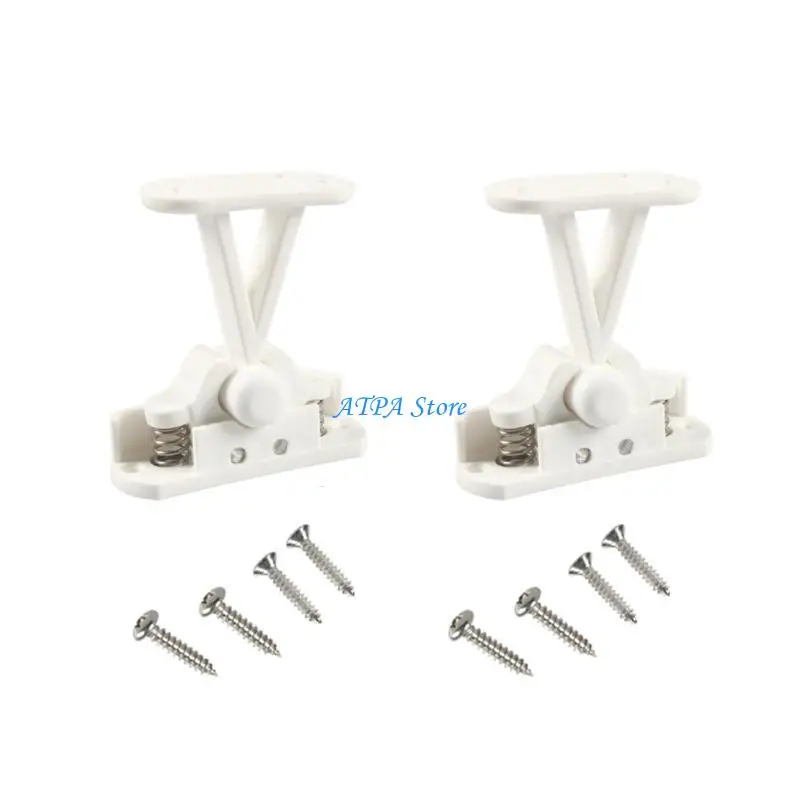 

U13C T Type Door Catch Holder Compartment Clip Trailer Stop Entry for Motorhomes