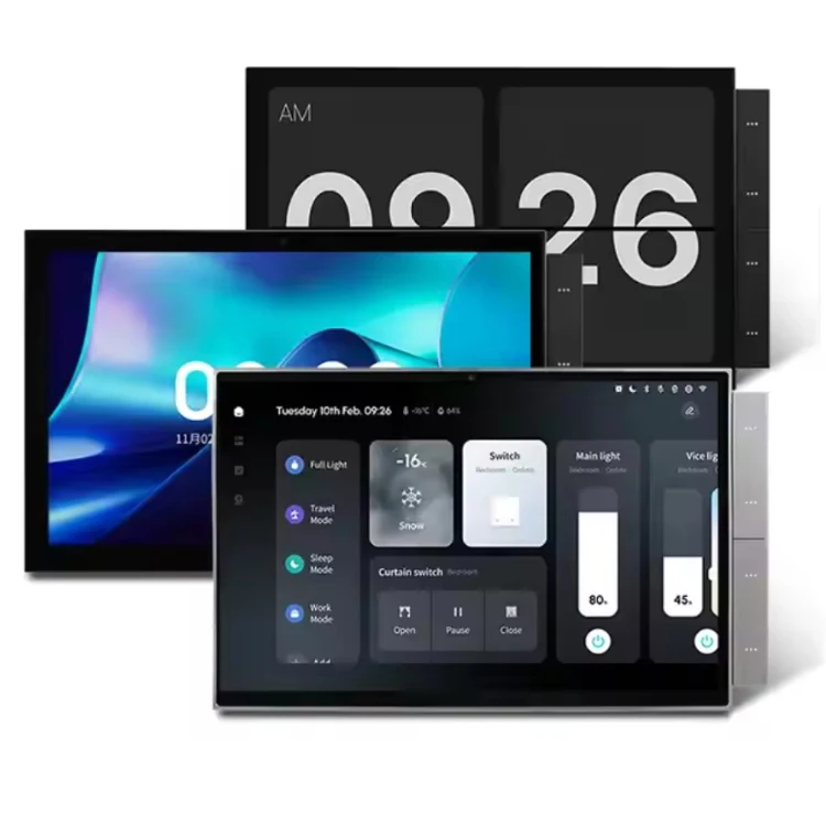 TLF Alexa Spraakbesturing Smart Home Zigbee-systeem 10,1 inch touchscreen-gateway met aan/uit-schakelfunctie