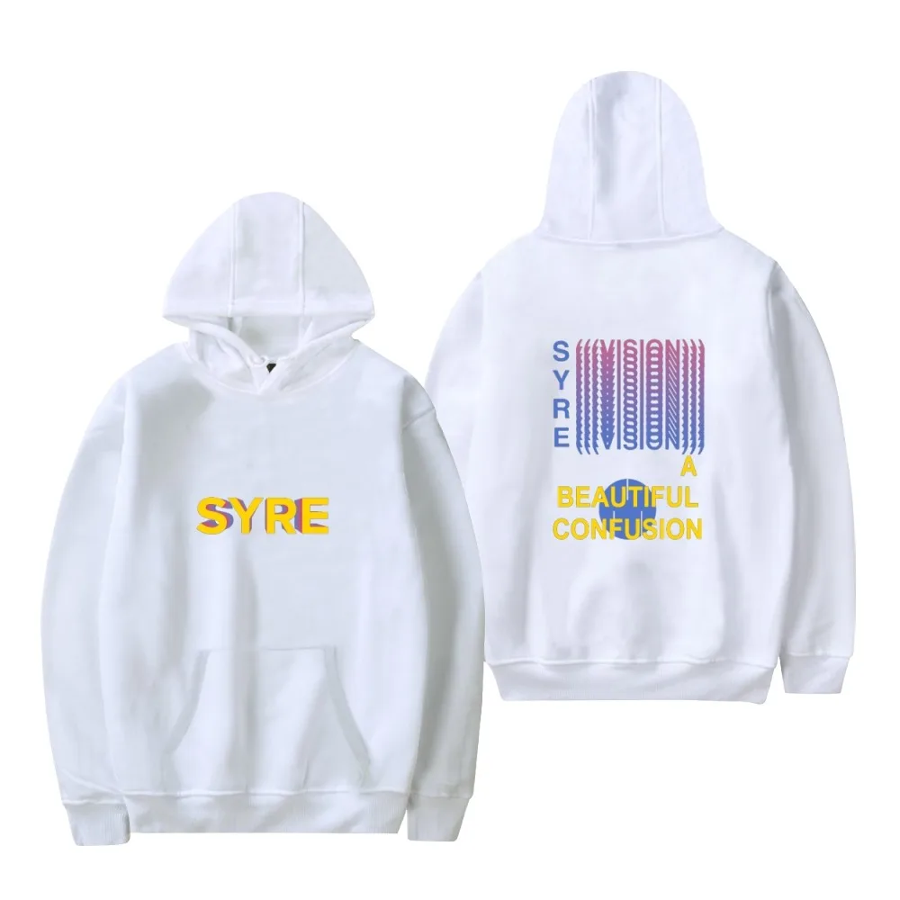 2023 Jaden Smith Merch SYRE Hoodie Unisex Long Sleeve Pullover Sweatshirt Women Men's Hoodie 90s Pop Hip Hop Harajuku Youthf