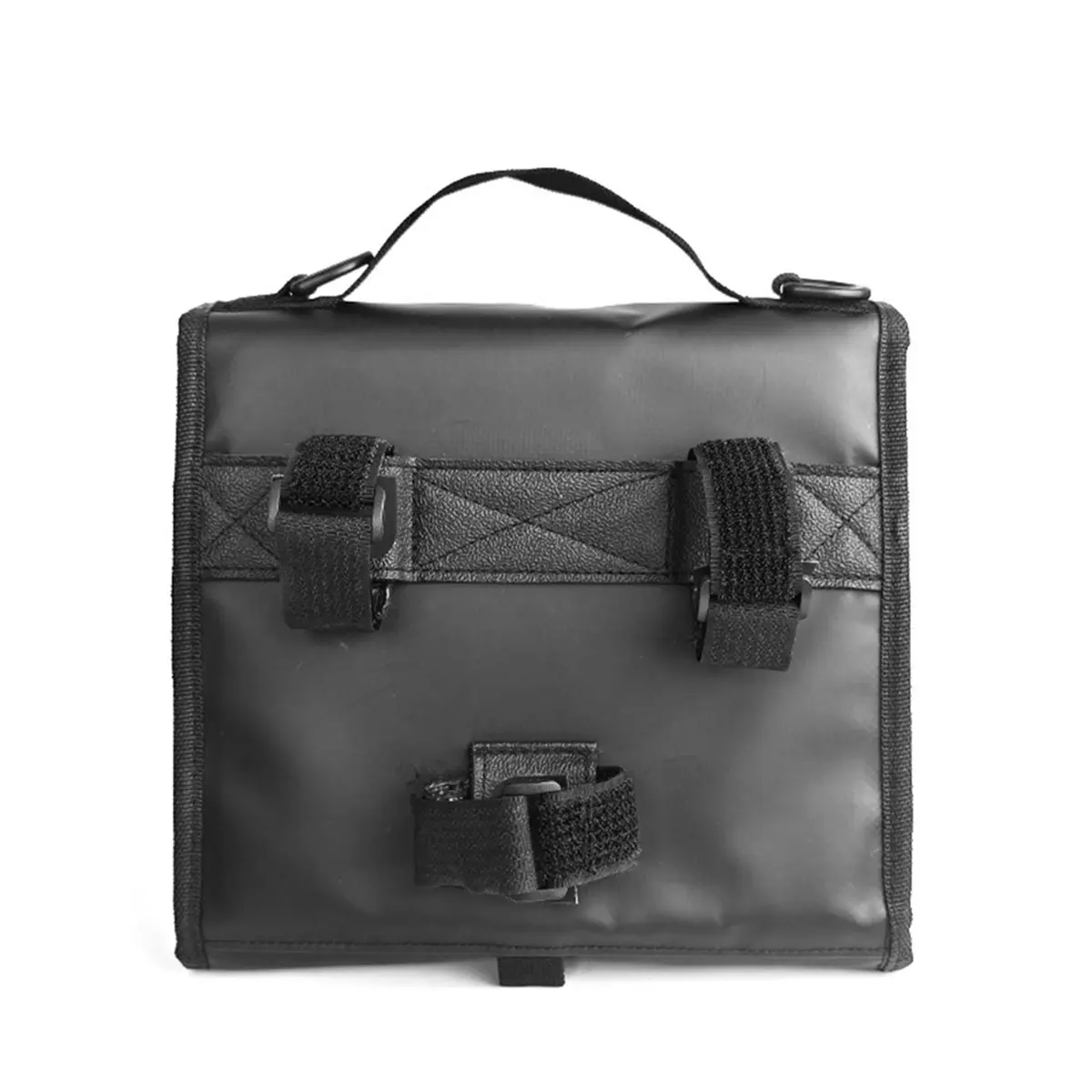 

(ABHW) Bicycle Handlebar Bag Quick Release Bag for Brompton Folding Bike Front Tube Basket Waterproof Bag with Pig Nose