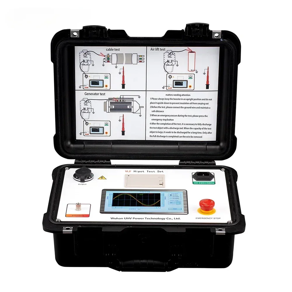 VLF-80kV 50kV 80kV 90kV Very low frequency 0.1Hz Vlf cable Testing VLF tester