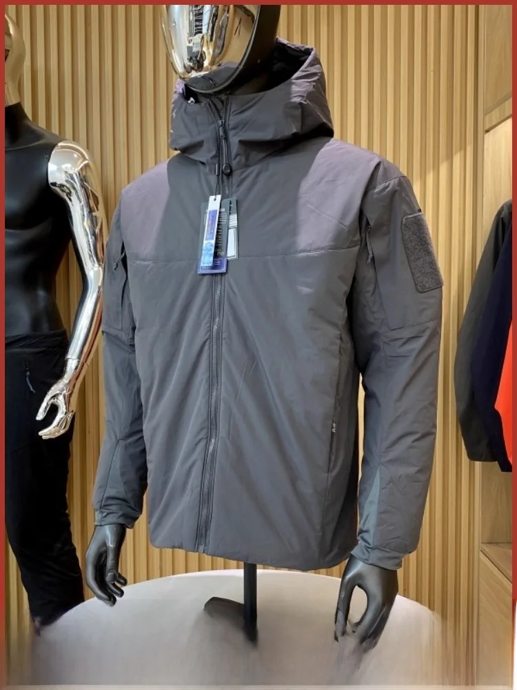 

Thiened Outdoor Casual Hooded Cotton Jaet Men's Military Version Core Heat Generation Autumn Winter Warm Versatile Coat