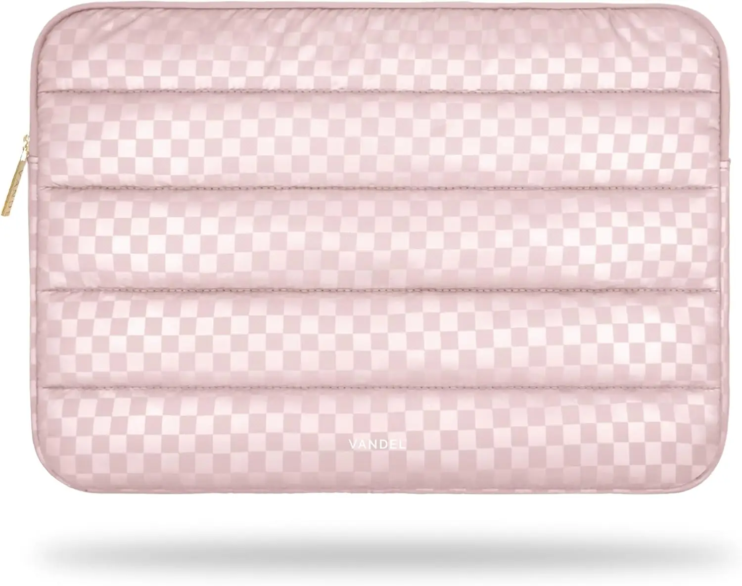 

Puffy Laptop Sleeve 13-14 inch for MacBook Air/Pro 13 & 14, iPad Pro 12.9, HP Dell ASUS Compatible, Cute Checker Design