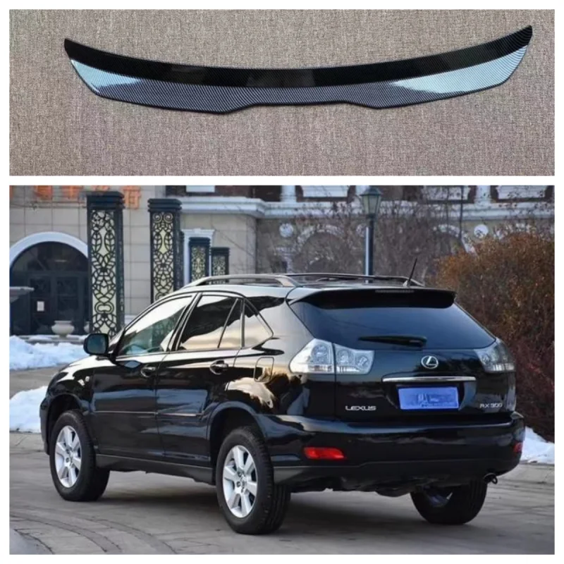 Rear Roof Lip Spoiler For lexus rx rx300 rx350 2007-2011 Hatchback Spoiler ABS Plastic Gloosy Black Car Tail Wing Decoration