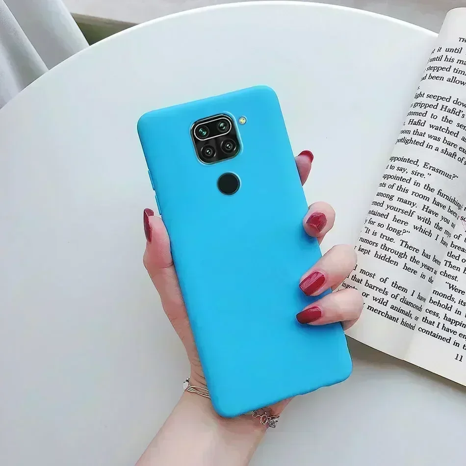 Для Xiaomi Redmi Note 9 4G Bumper Coque Matte Skin Feel Чехол Для Redmi 10X10 X 4G Чехлы для телефонов Redmi Note9 4G Shell