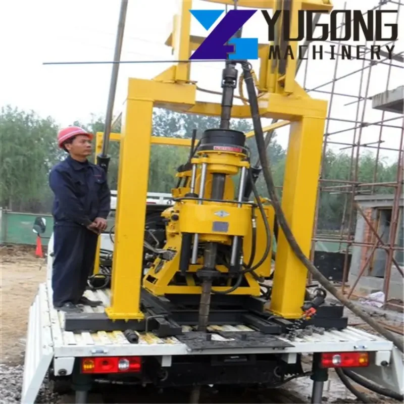 New Design Hydraulic Mini Borehole Water Well Portable Drill Rig Diamond Core Drilling Machines