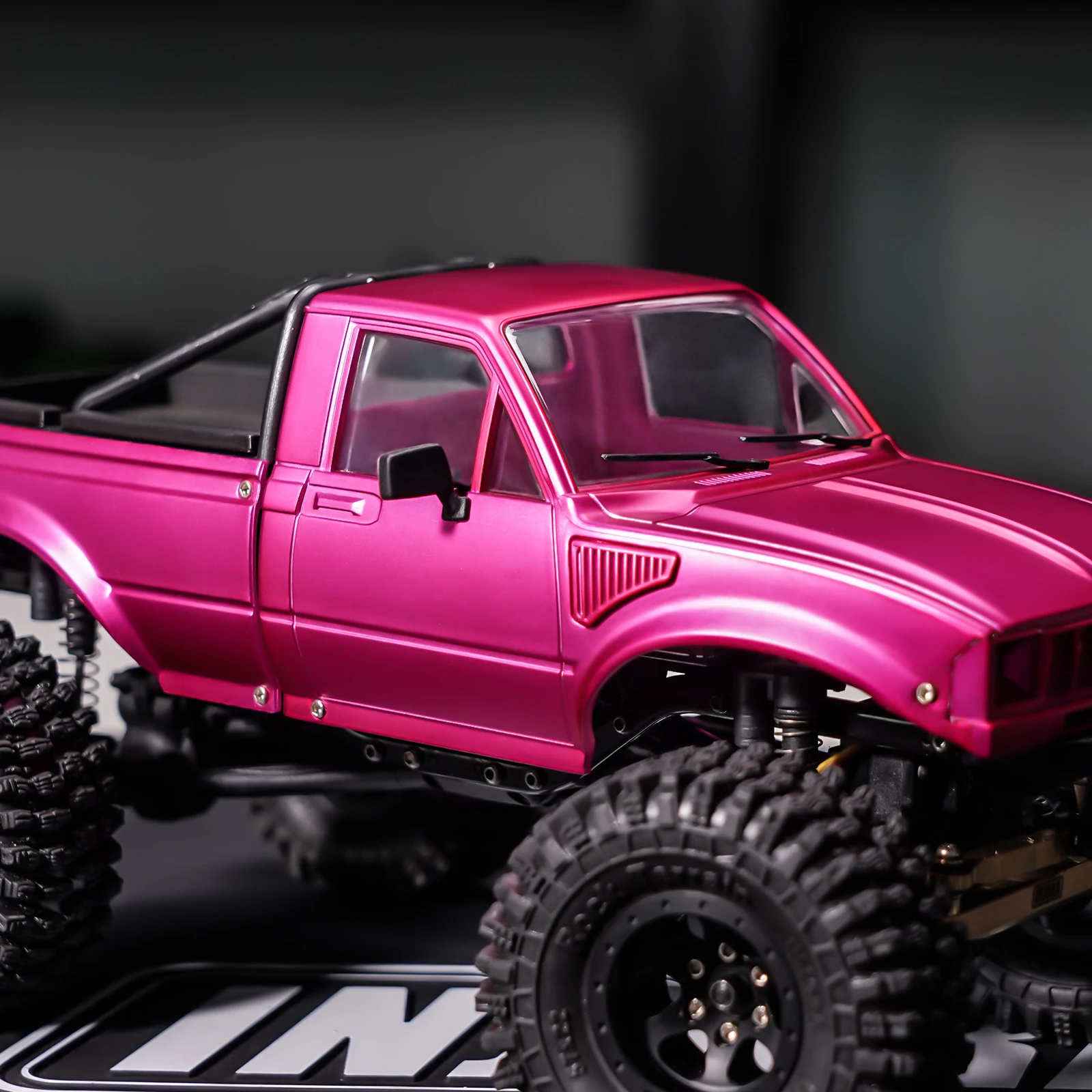 INJORA Clear Windows for 1/24 IR60-24 Pickup Hard Body