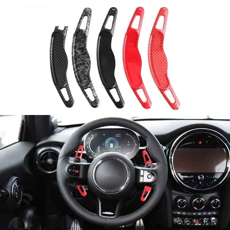 

Auto Steering Wheel Rear Shift Paddle Car Shift Equipment Semi Automatic Clutc Black Red For Mini F54 F55 F56 F57 F60 2014-2022