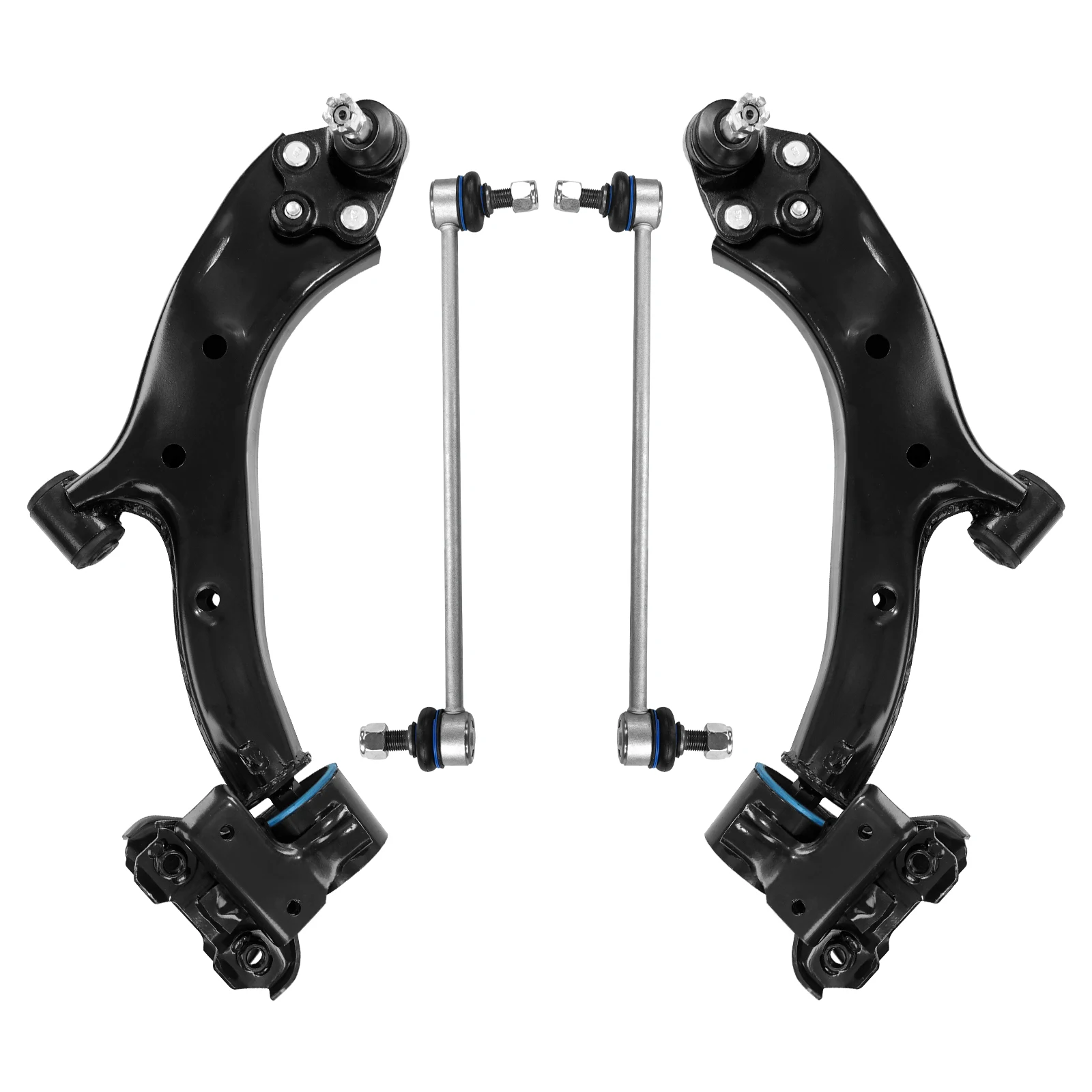 

AzbuStag 4Pcs Front Lower Control Arms With Ball Joint Sway Bar Links Fits For Honda CR-V 2007-2011