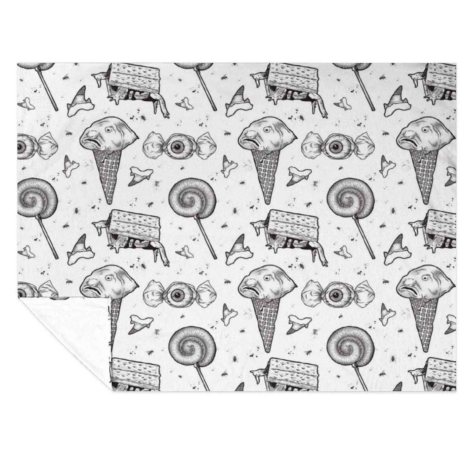 Одеяло Creepy-Crawly, Ooey-Gooey, одеяла и пледы, фланелевые гигантские тяжелые одеяла для дивана