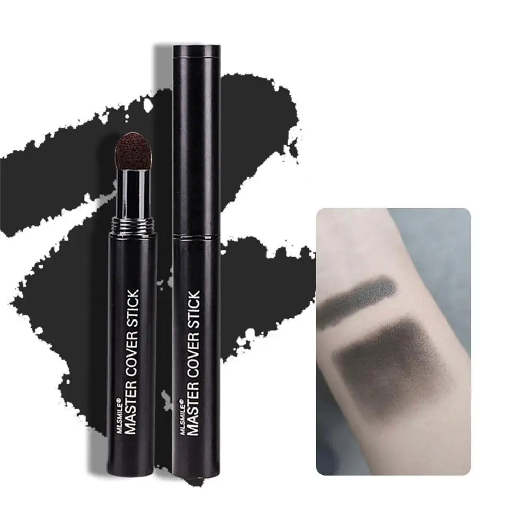 Mlsmile caneta corretiva de linha fina, 6 cores, caneta de sobrancelha, cobertura de linha de cabelo, à prova d'água, lápis de tintura de cabelo para sobrancelha, bastão de cabelo y4y3