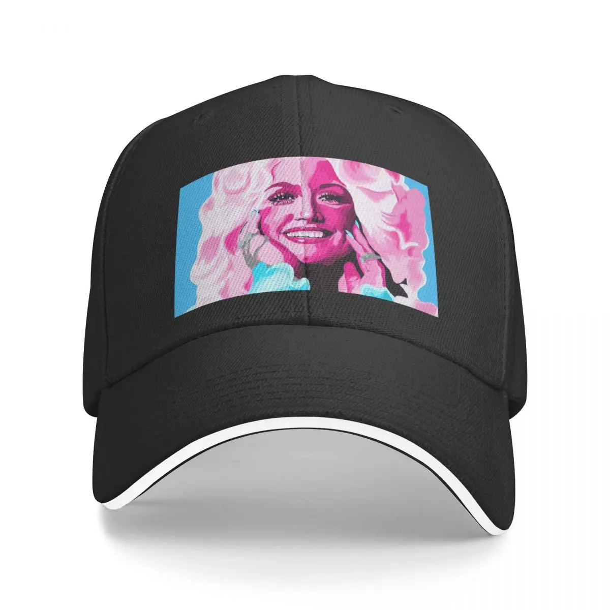 Dolly Parton pop art painting Baseball Cap Ball Cap Rugby Hat Luxury Brand Women's Hats For The Sun Men's