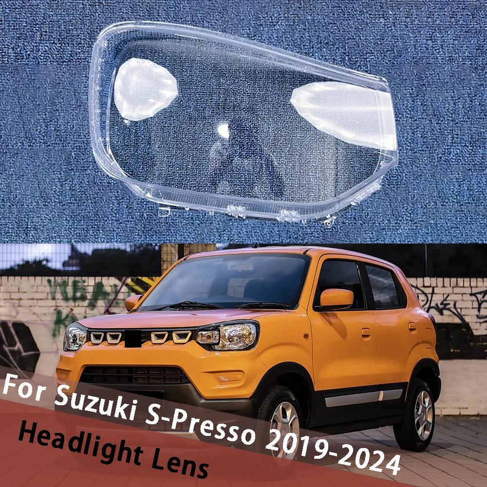

For Suzuki S-Presso 2019-2024 Headlight Cover Shade Headlamp Shell Transparent Lampshade Lamp Case Car Lens Plexiglass