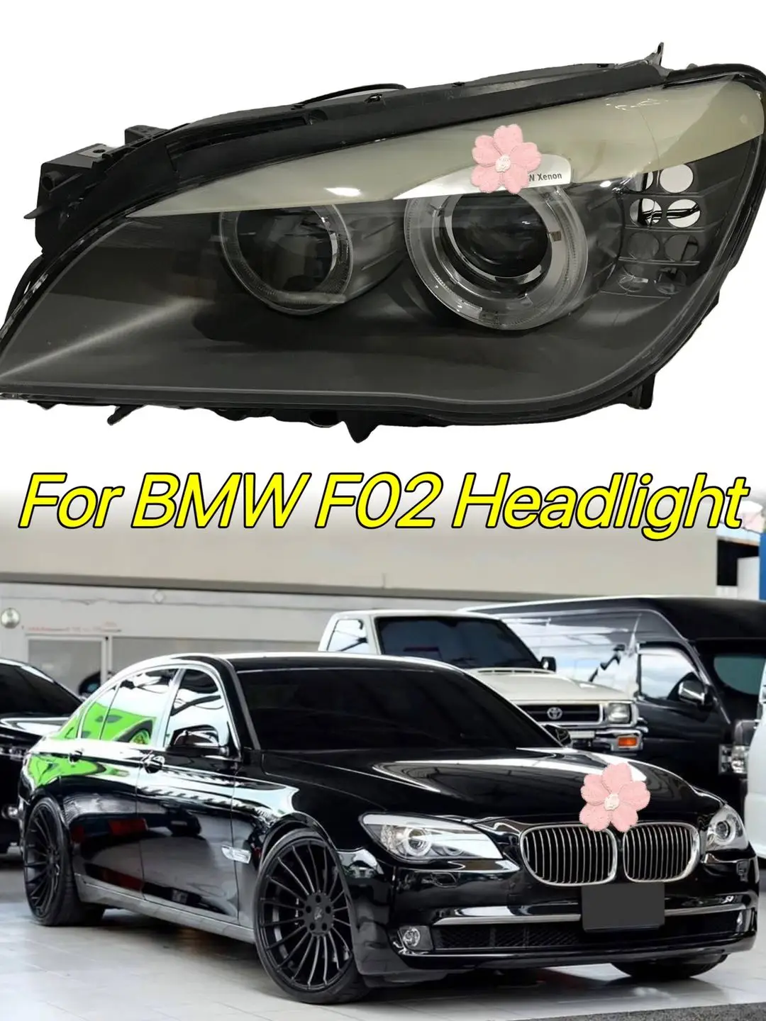 Suitable For BMW 7 Series F02 Xenon Headlight Assembly without AFS 2012-2014 Front Headlight