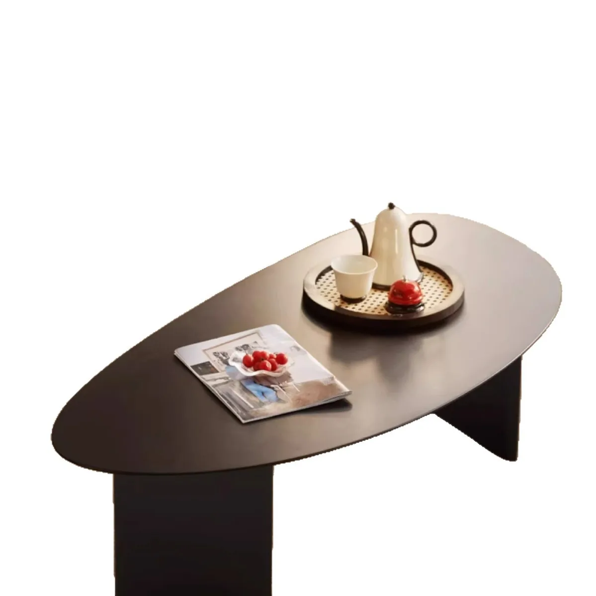

New Chinese-style 2025 new solid wood small coffee table, light luxury, modern simplicity and high-end coffee table