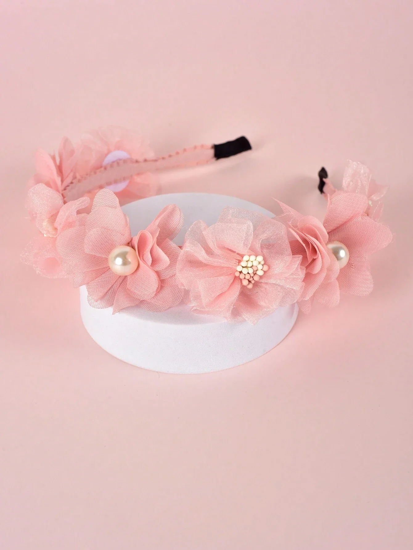 

Новая цветочная повязка на голову для девочек, 1 шт., милая и очаровательная.