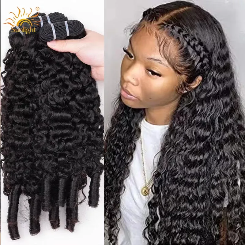 15A البورمية مجعد حزم MsSunlight حزم Pix مجعد حزم 100% الشعر البشري الخام غير المجهزة شعر مستعار بشري 1/3/4 قطعة