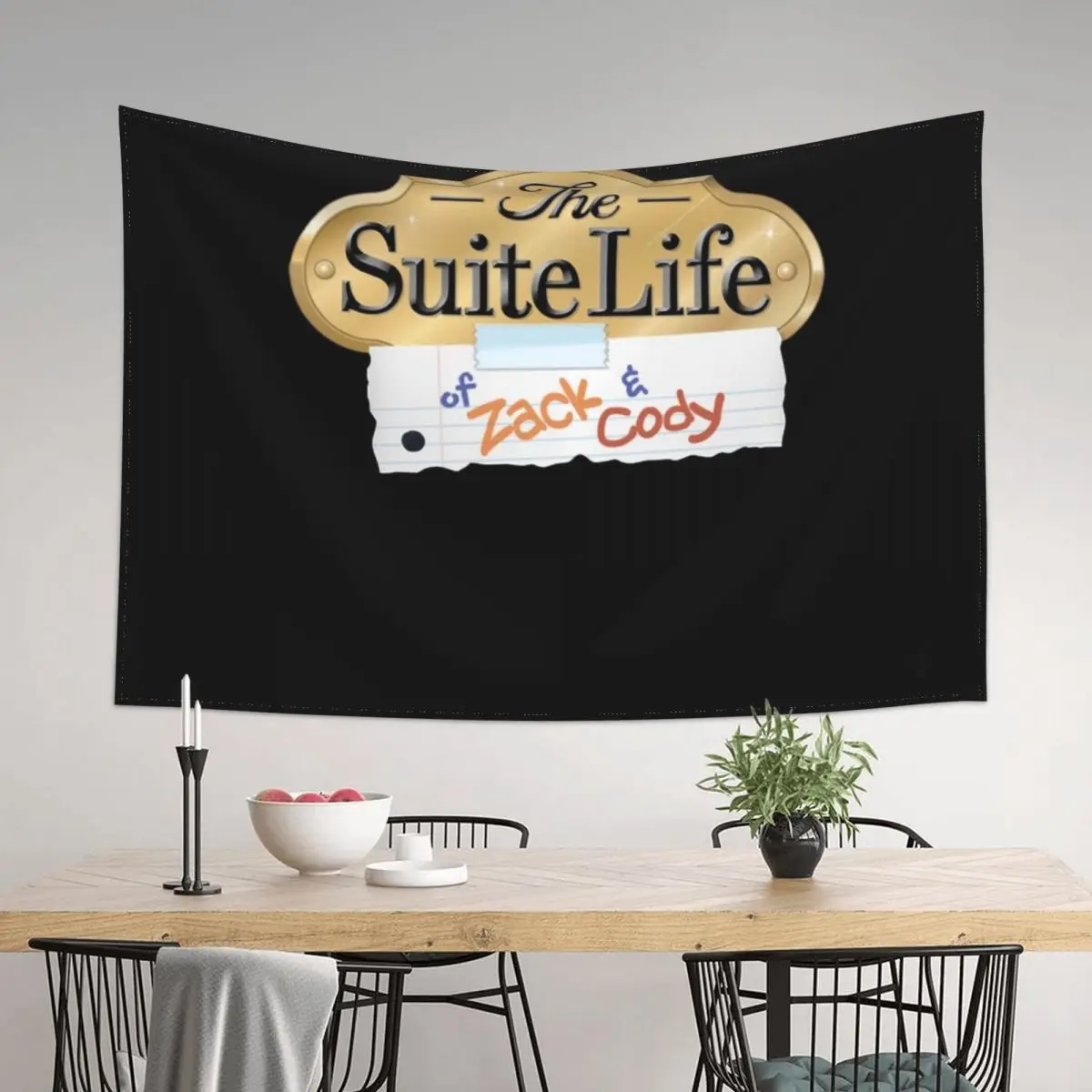 

suite life of zack and cody logo Tapestry Room Decor Korean Style Decor For Room Tapestry