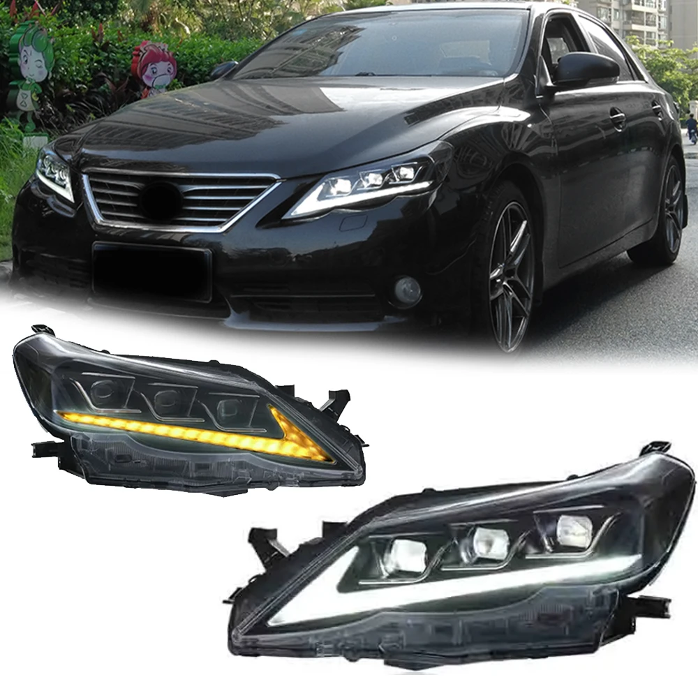 

Styling LED HeadLights for Toyota REIZ 10-12 LEXUS style led DRL Car head lamp Assembly Signal Auto Accessories Modified Lamp