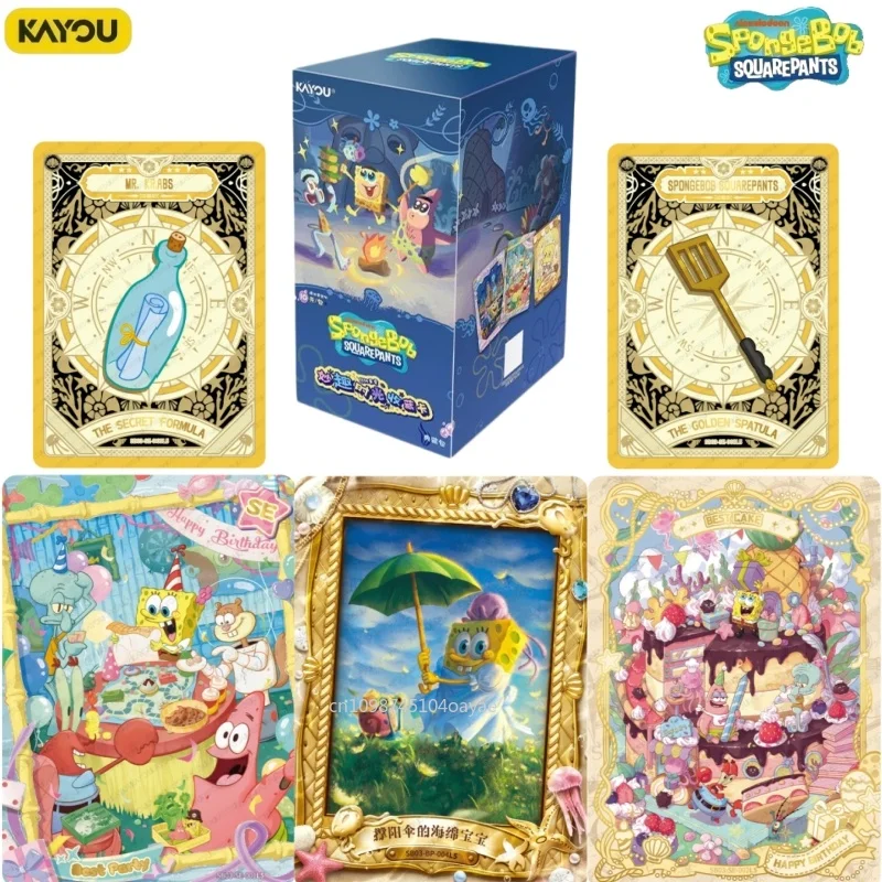 kayou公式スポンジ・ボブ・スクエアパンツ-プレミアムコレクタブルトレーディングカード-アニメーションホビーグッズ-ギフト
