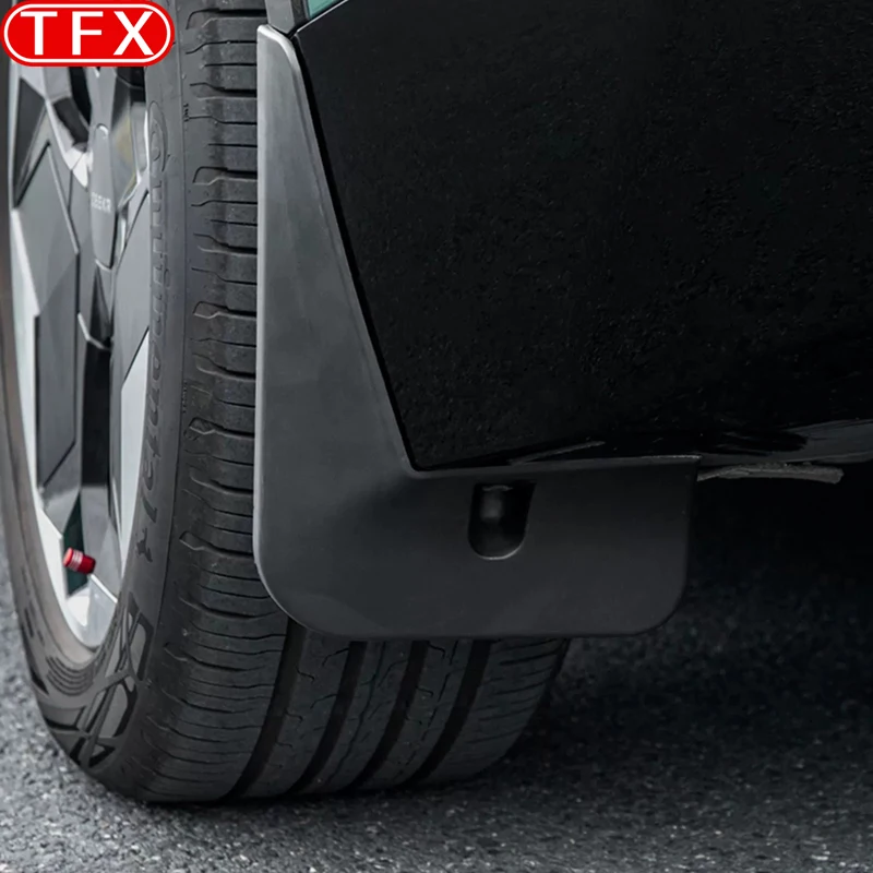 For Zeekr X 2024 2023 Car Styling Mudguards Plastic Fender Cover Flares Splash Guard Cover Exterior Mud Flaps Auto Accessories