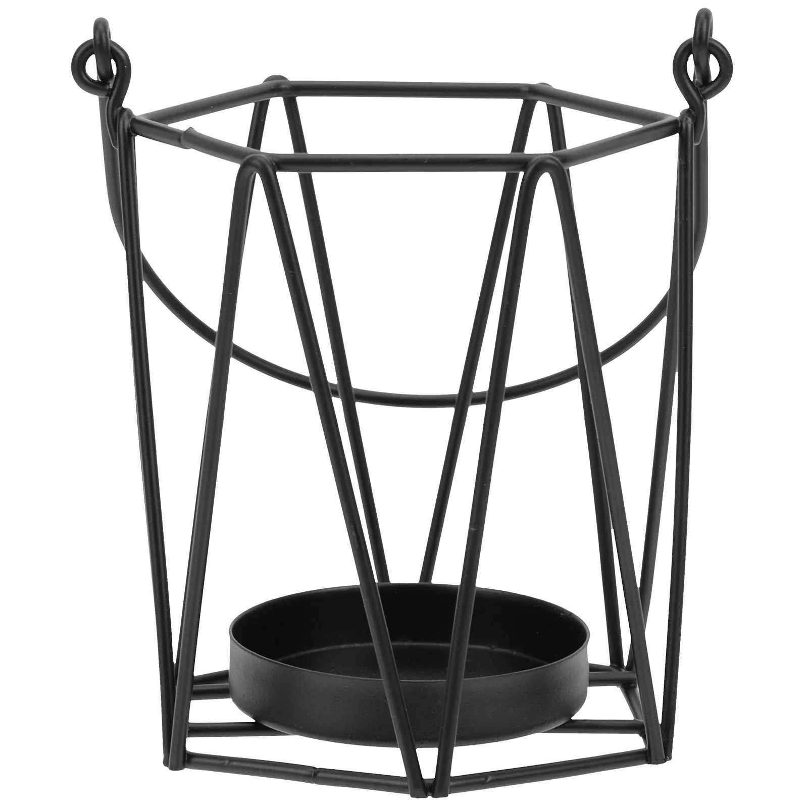 

Iron Geometric Candleholder Sturdy Simple Stylish Table Decor Romantic Dining Room Stick Home Ornament Home Decor