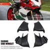 오토바이 공기역학적 날개 키트, Ducati Panigale 959/S 1299/S/R 고정 날개 수정과 함께 Supercatera에 적합 1