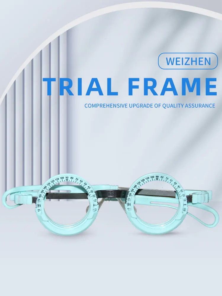 Titanium Alloy Trial Frame, Glasses Shop Trial Frame, Optical Trial Lens Frame 52~70mm Good Qualty