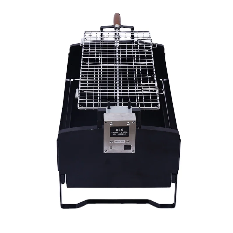 

Outdoor rotating small family camping durable grill