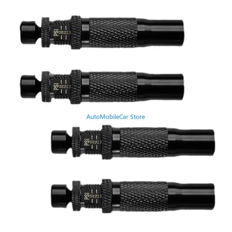 

G8TE 4pcs Tire Pressure Relief Valves Easily Adjustable For Offroad Vehicle Motorbike