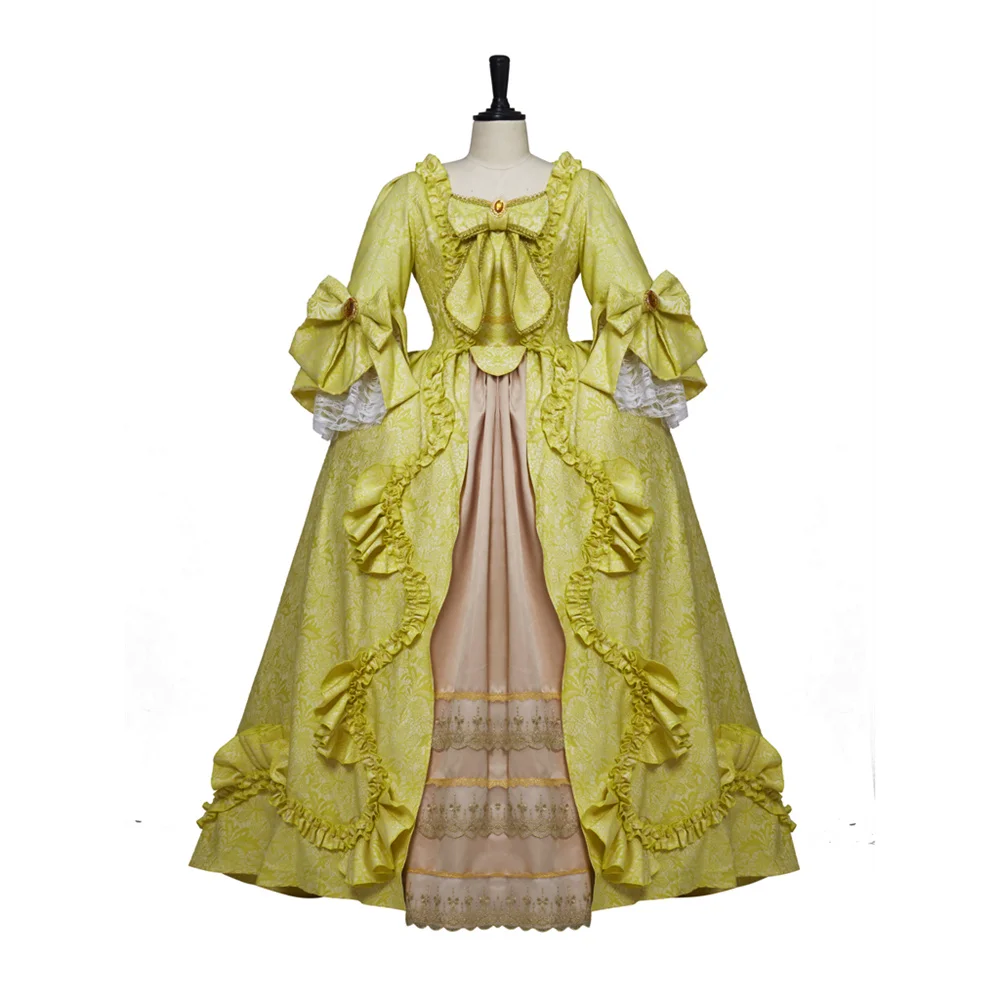 

18th Century Baroque Rococo Costume Victorian Marie Antoinette Ball Gown Medieval Masquerade Party Princess Dress