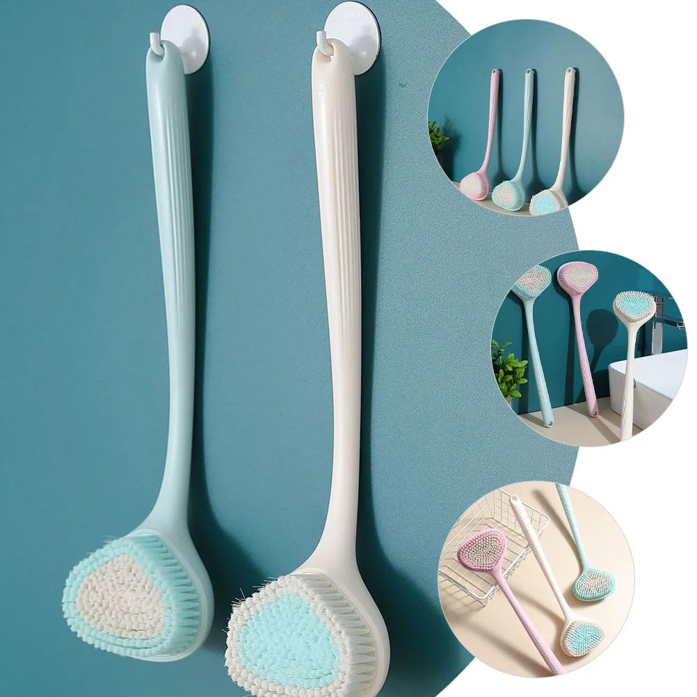 

Back Scrubber Brush Long Handle Bath Body Shower Cleaning Tool For Women Men Elderly Durable Bathroom Accessory