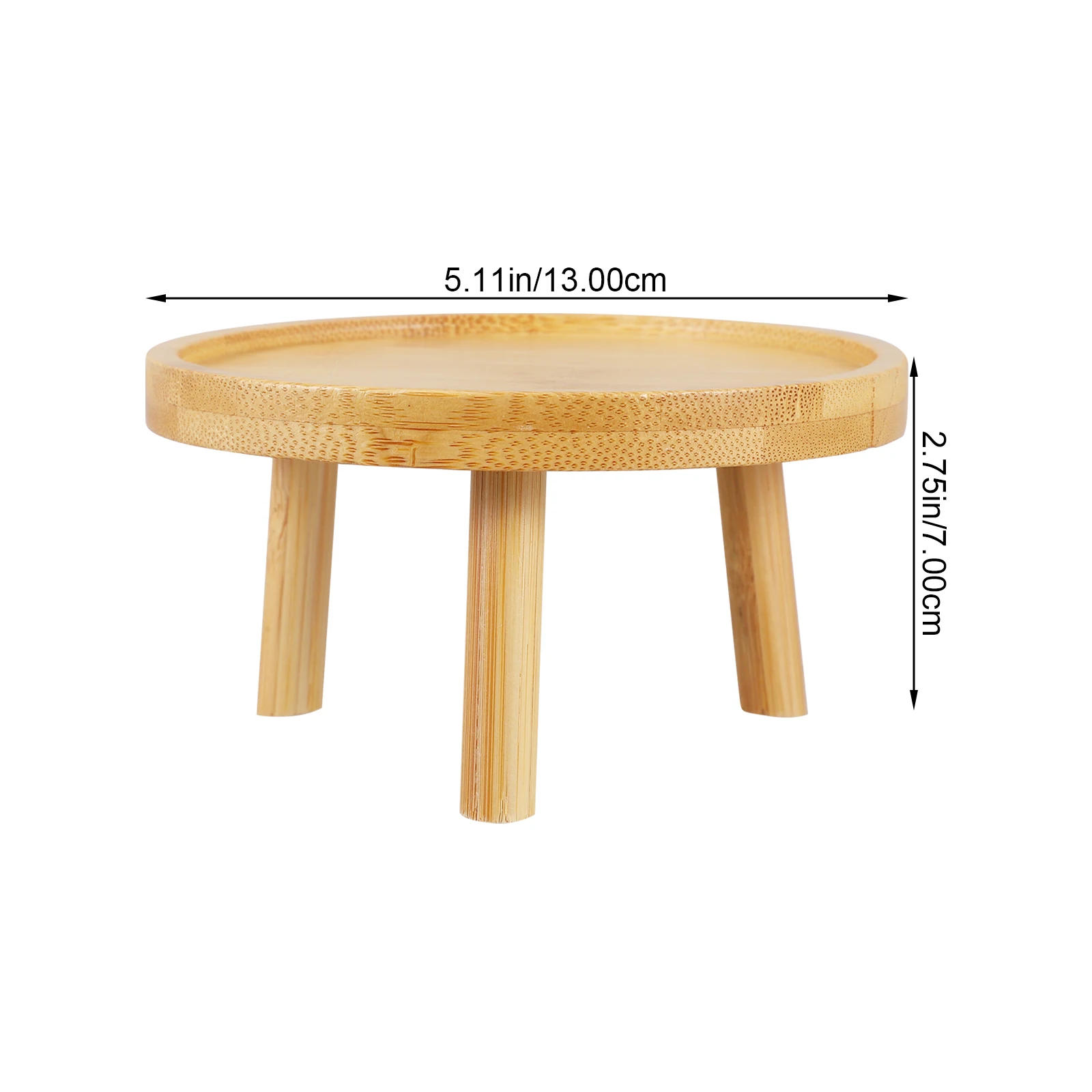 Estante para macetas de madera, soporte rústico para flores de balcón, soporte para bonsái, maceta para plantas, soporte de exhibición interior para jardín suculento