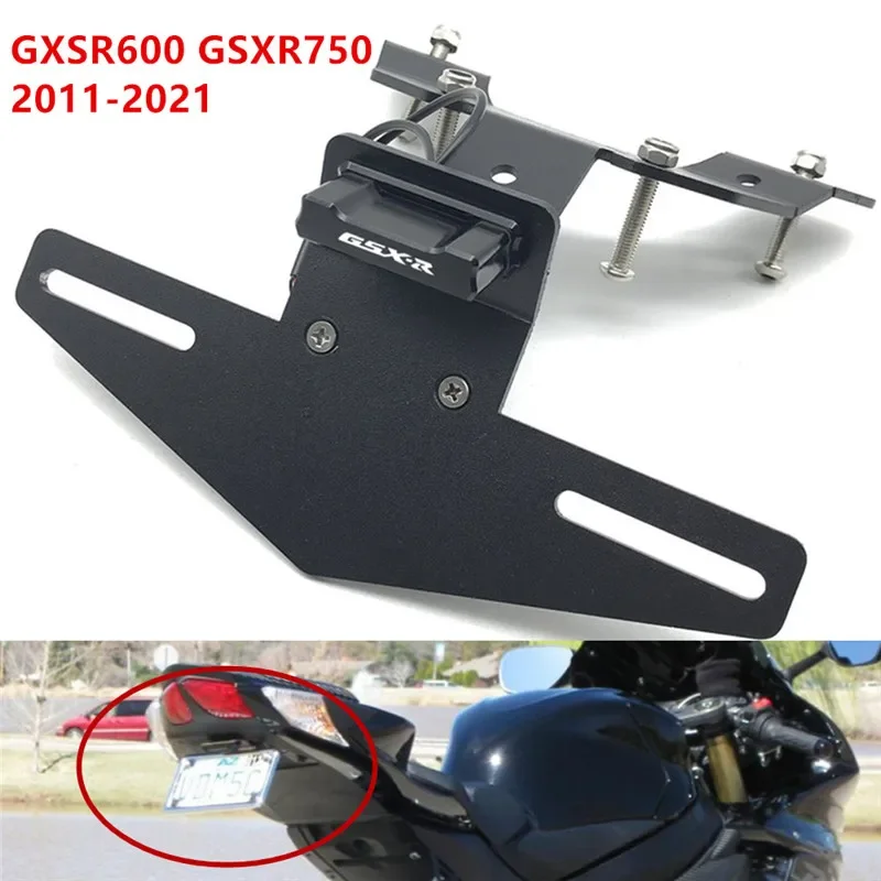 Für suzuki gsxr 600 750 GSX-R600 GSX-R750 gsxr600 gsxr750 08-10 Motorrad Heck ordentlich Kotflügel Kennzeichen halter Halterung