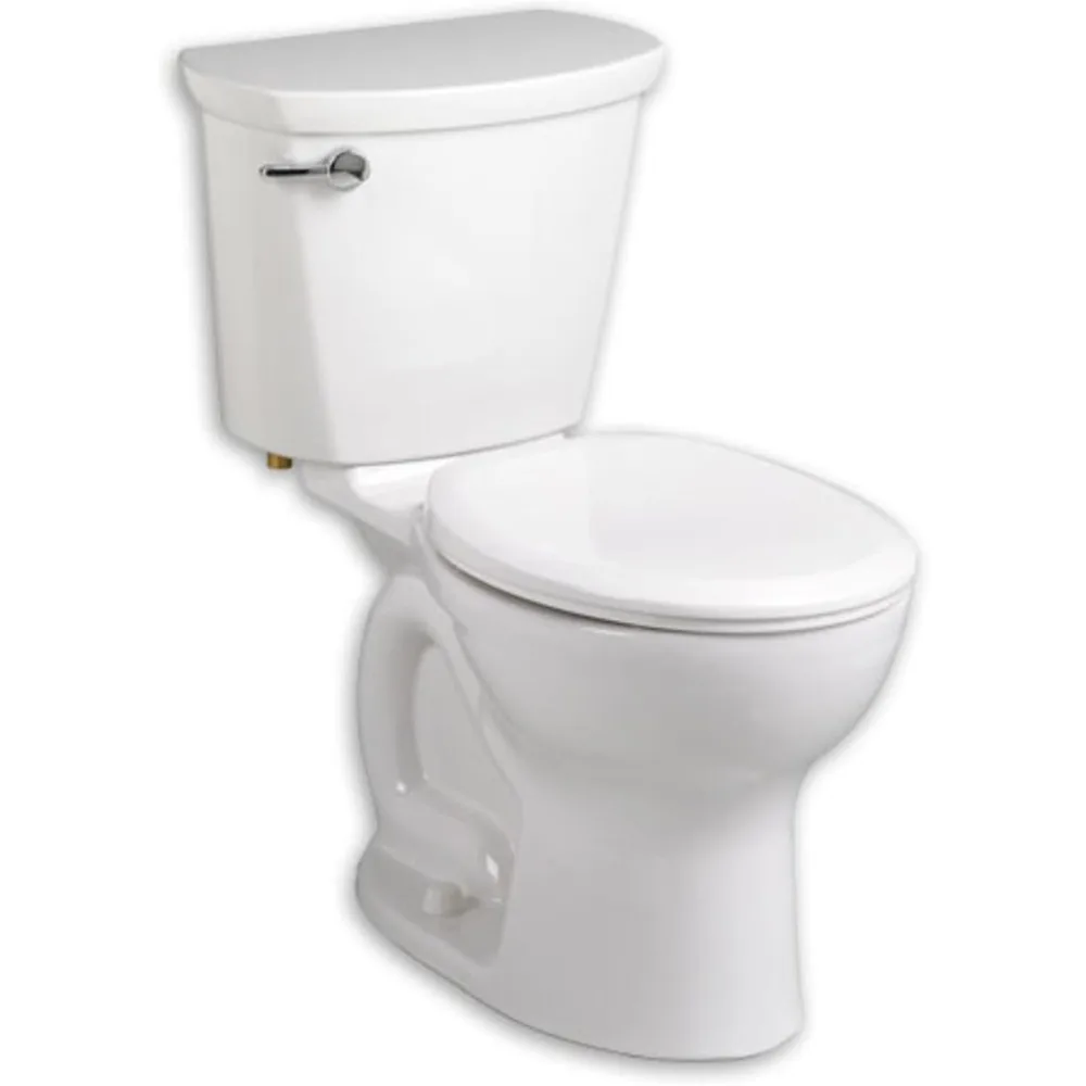 

Удлиненный унитаз американского стандарта 215AB004.020 Cadet Pro 1,6 GPF, состоящий из 2 частей, с грубым входом на 10 дюймов, большой, белый