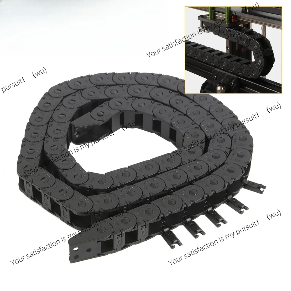 For 3DSWAY 3D Printer Parts Bridge Cable Chain 10x11mm Wire Transmission Carrier Plastic Streamer for 3D Printing