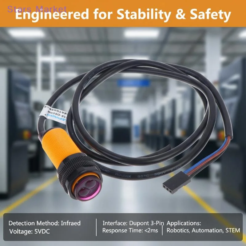 Infrared Obstacle Sensor - New E18-D80NK Infrared Obstacle Avoidance Sensor