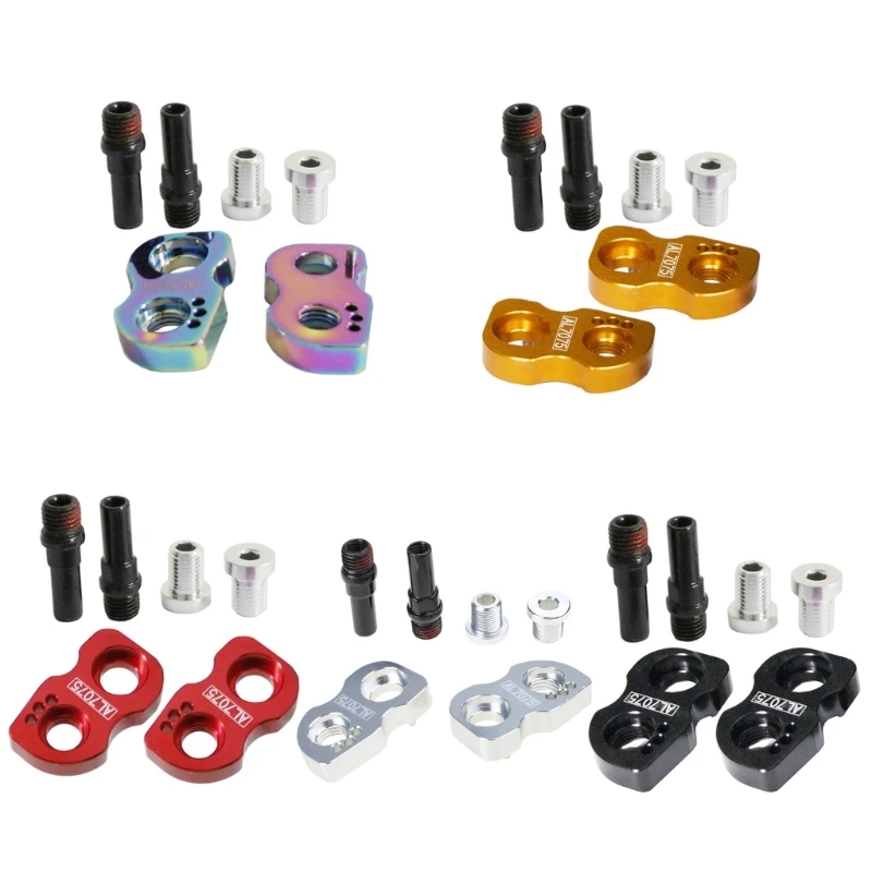 Bike Brake Pad Position Adjuster Adjustable V Brake Extension Set V Brake Extension block for Expanding Wheel Diameter