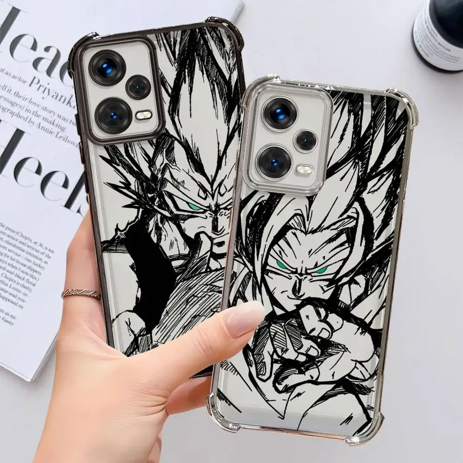 

Чехол Dragon Ball Goku Vegeta для Xiaomi Redmi K80 Pro A3X A3 13C 14C K80 5G A5, мягкий чехол для телефона