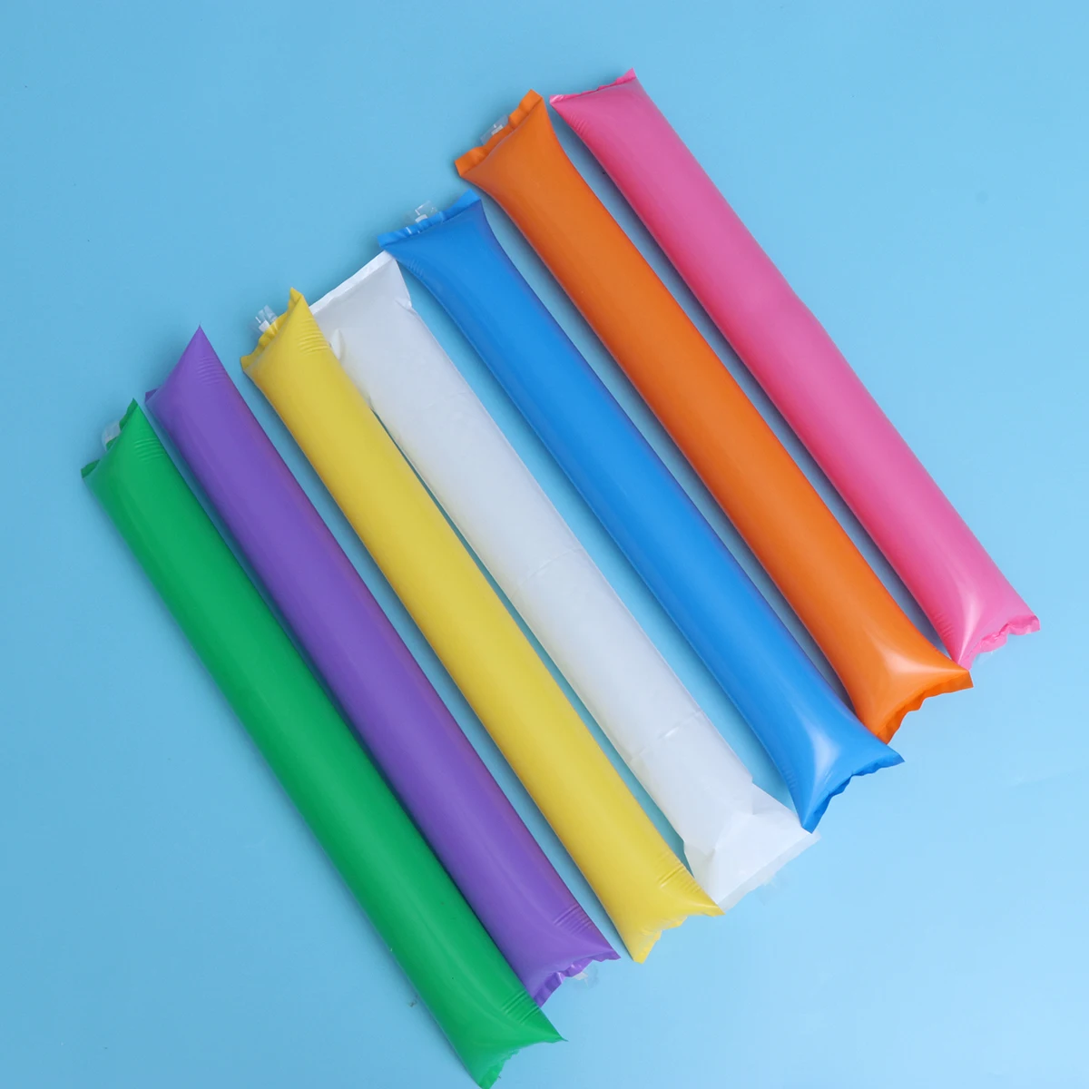 

20pcs Inflatable Refueling Rod Cheering Stick Stuffed Club Cheer Refueling Bar Inflatable Noisemakers Stick for Contest