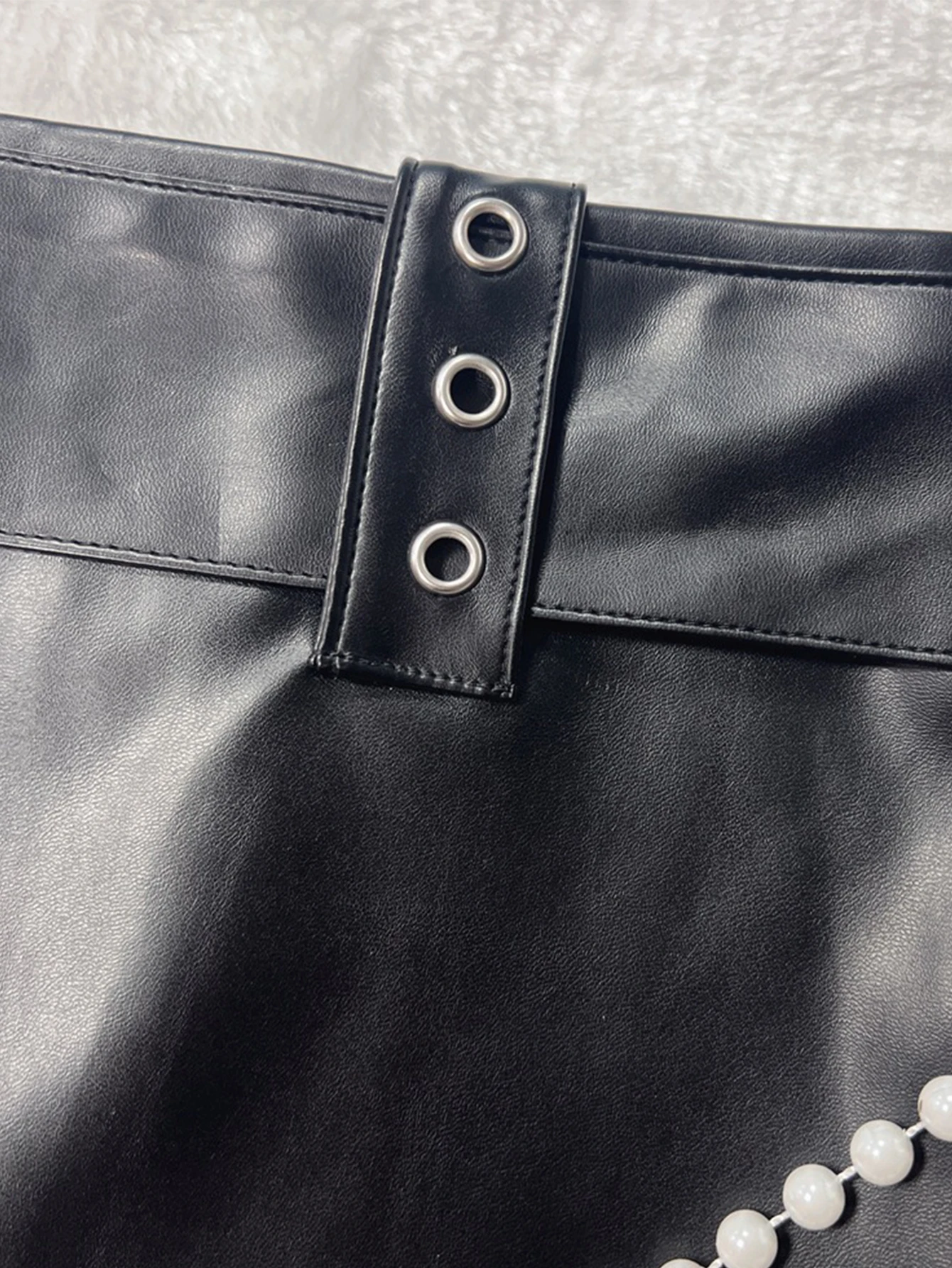 Seksowna czarna mini spódniczka z PU skóry damska letnia moda krótkie spódniczki y2k gotycka streetwear odzież damska klubowa imprezowa spódniczka ołówkowa