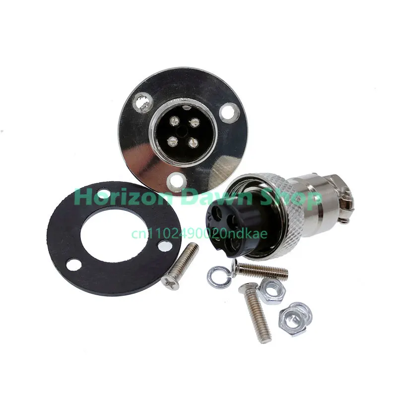 GX16 Flange mounting 3-hole fixing connector plug&socket 2pin 3pin 4pin 5pin 6pin 7pin 9pin 10pin circular connectors