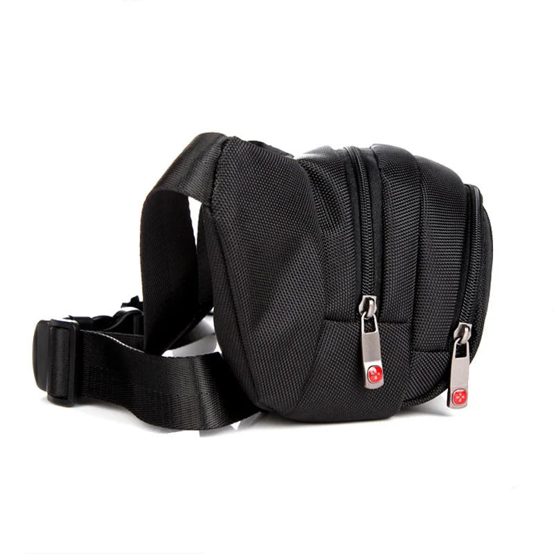 Men\'s Multifunctional Waist Bag Oxford Cloth Leisure Outdoor Sports Shoulder Bag Riding Trendy Cycling Mobile Phone Chest Bag