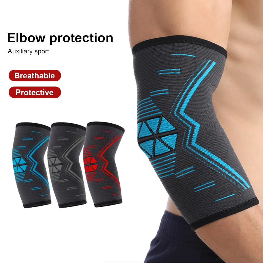 1PC Pack Elbow Brace for Tendonitis Tennis Elbow Compression Support Sleeve Elbow Pain Relief Arthritis Workout Weightlifting