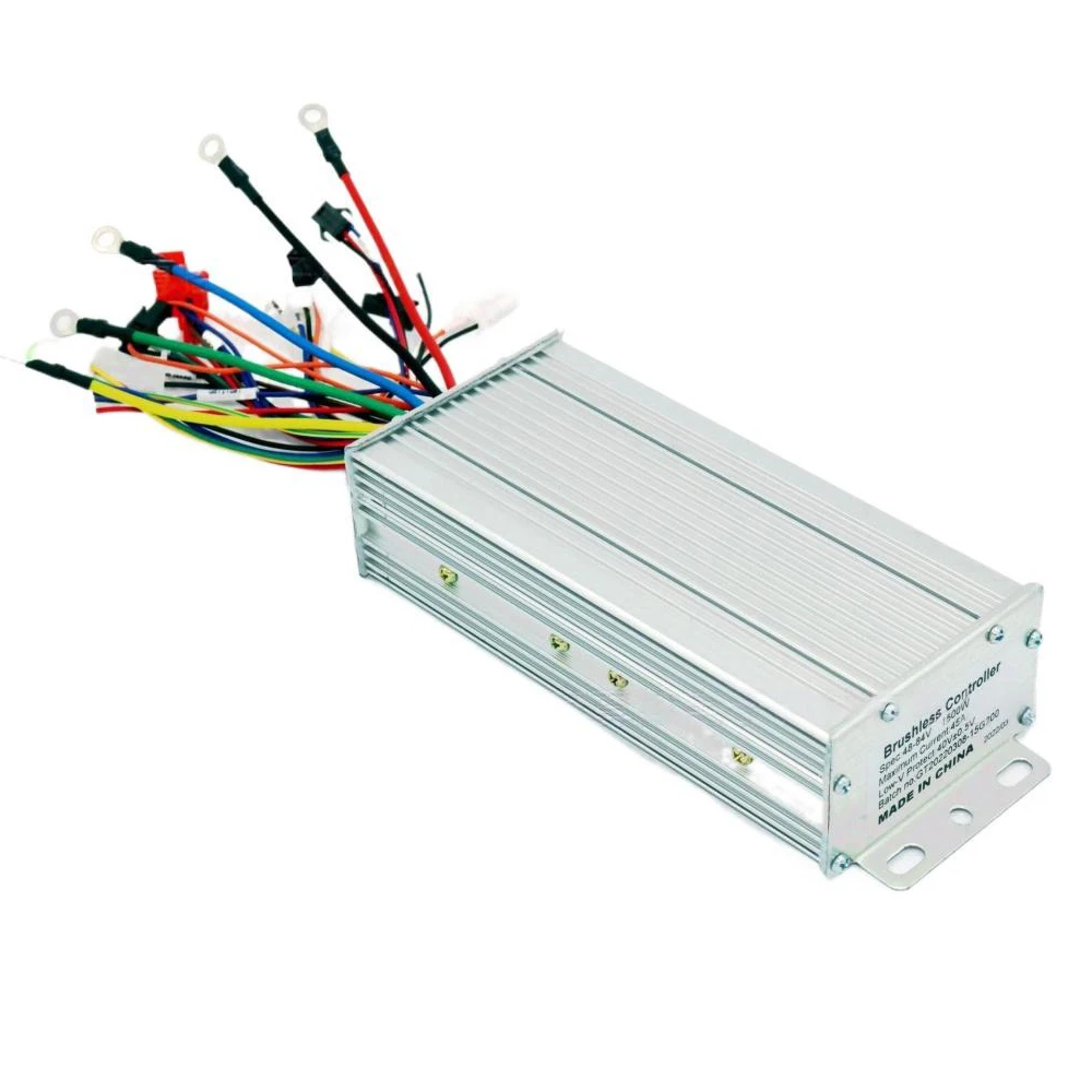 48V-84V Electric Bike Brushless DC Motor Controller 45A 1500W High Power DC Dual-mode Electric Vehicle Brushless Controller