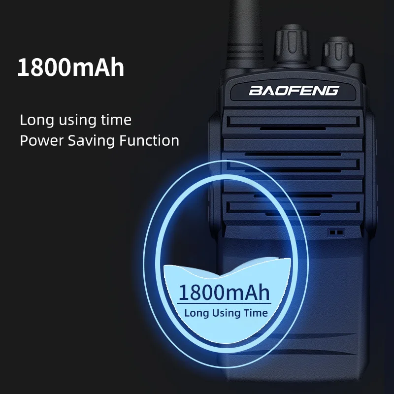 Baofeng BF-UV62 Walkie Talkie 5W 1800Mah High Power Draadloze Draagbare Handheld Walkie Talkie Communicatie Tweeweg Radio 'S